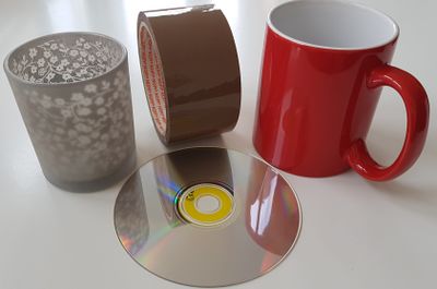 Kreisförmige Gegenstände im Alltag