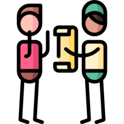 Ein Gespräch oder Interview