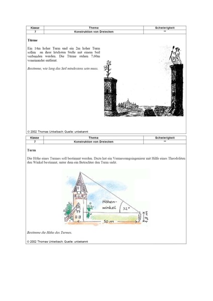 Datei:Mittlere Aufgaben zur Konstruktion von Dreiecken.pdf