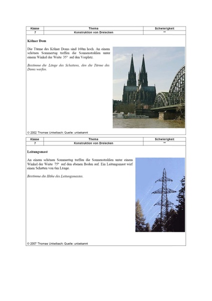 Datei:Mittlere Aufgaben zur Konstruktion von Dreiecken.pdf