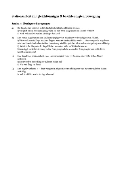 Datei:Übungsaufgaben Bewegungsgleichungen.pdf