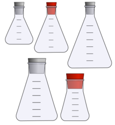 Erlenmeyerkolben ohne Schliff