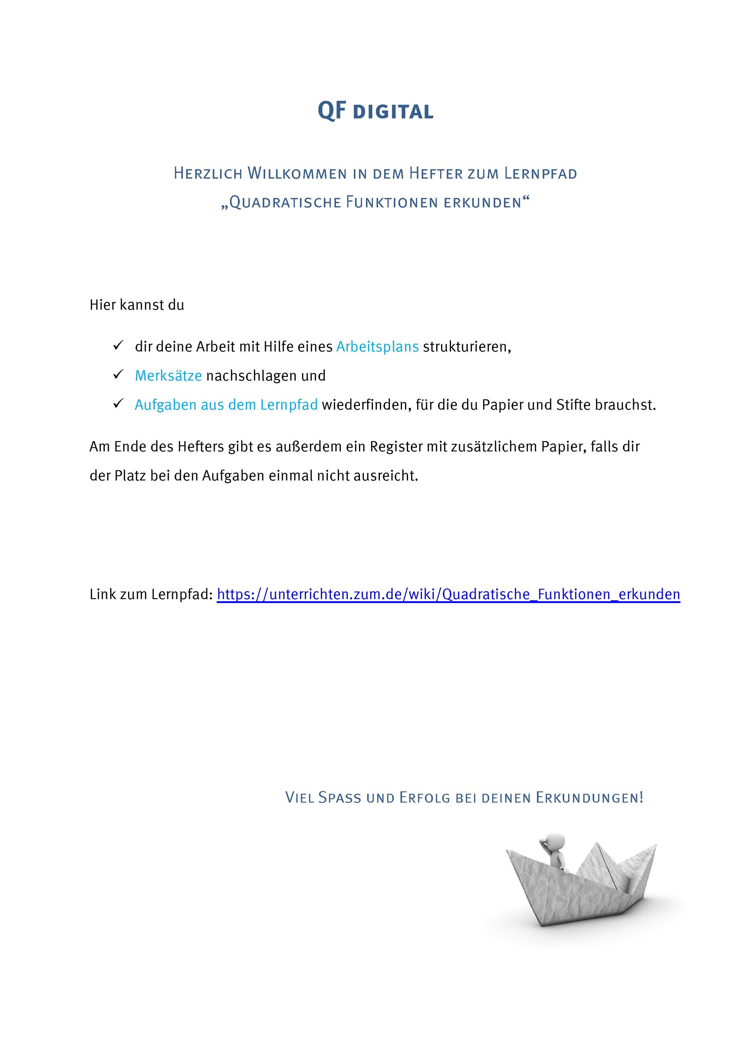 persönlicher Hefter