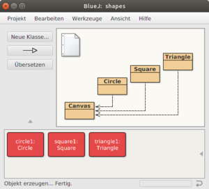 Benutzerschnittstelle (GUI Graphical User Interface)